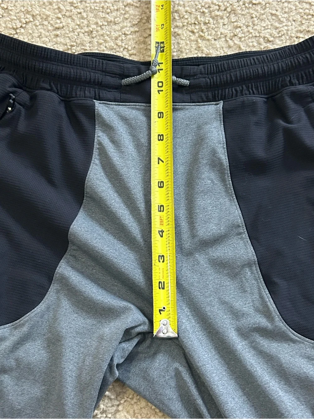 Lululemon Jogger Pants Mens Large Gray Black Capacity Athletic Running